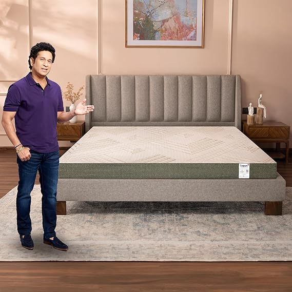 Livpure Smart Regal Orthopaedic Plush Mattress with Swirl Gel Foam & Latex