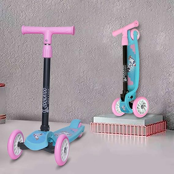 Cockatoo Rat & Cat Series KS02 Kick Scooter for 3 to 10 Years Kids