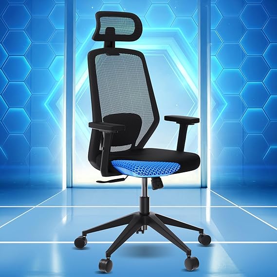 The Sleep Company Uno Office Chair | Patented SmartGRID Technology | Ergonomic