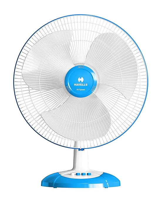 Havells Swing LX High Speed 400mm Table Fan (Cool Blue)