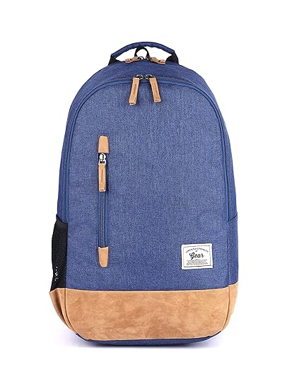 Gear Classic 49 cms Brown and Blue Casual Backpack (BKPCAMPS81002)
