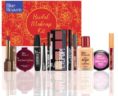 BLUE HEAVEN Bridal Makeup kit for women (Pack of 11)