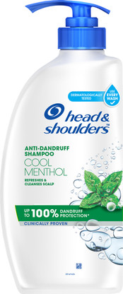 HEAD & SHOULDERS Cool Menthol Anti-Dandruff Shampoo for All-Hair Types (650 ml)
