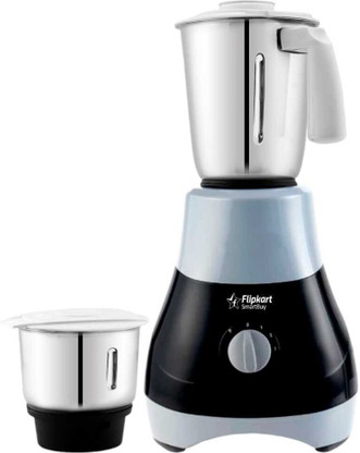Flipkart SmartBuy PowerChef 500 W Mixer Grinder (PowerChef | 2 Jars | Black, Grey)