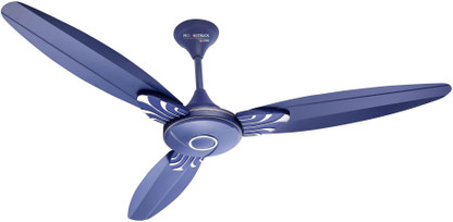 48-inch Decorative 1200 mm 3 Blade Ceiling Fan (Anti Dust | Blue | Pack of 1)