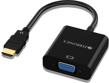 ZEBRONICS HDMI 0.23m Adapter for Desktop Laptop