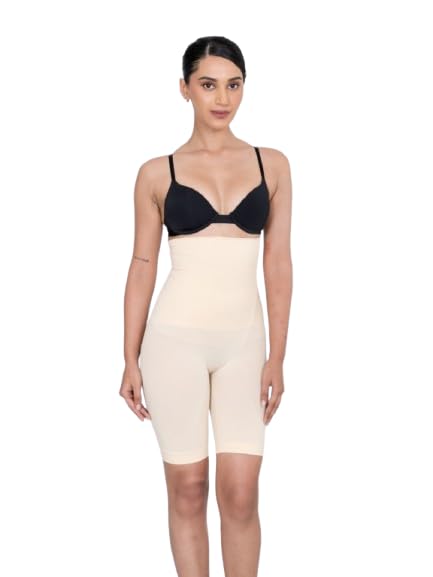 Shapercult Tummy Tucker Shaper Shorts for Women, High Waist Shapewear