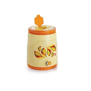 Cello Fountain Plastic PU Insulated Water Jug 5 litres, Orange