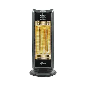 RR Signature CARBON Room Heater 1000 Watt | 180 Degree Oscillation | Tip Over Protection |2 Heat Settings (500 W/ 1000 W) | 2 Year Warranty