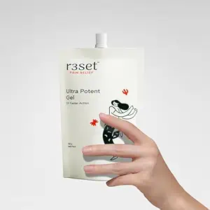 R3SET Ultra Potent Pain Relief Gel Refill Fast Absorbing Formula