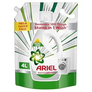 Ariel Liquid Detergent Front Load | Removes 7 day dried-in Stains in 1 wash
