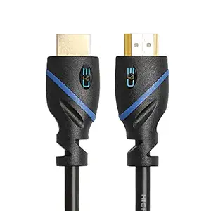4K HDMI Cable (1.5 ft/0.5M) High Speed 10.2Gbps HDMI Cable