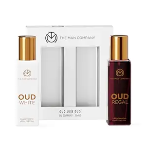THE Man Company OUD LUXE DUO Perfume Set for Man | 20ml x 2