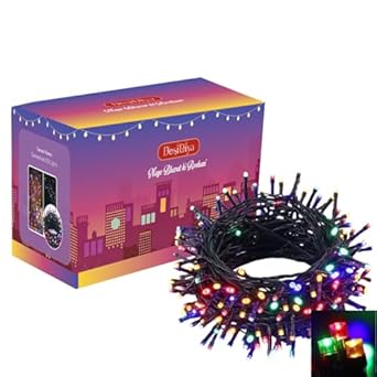 Desidiya 10 Meter LED Decorative String Fairy Rice Lights for Home Decoration