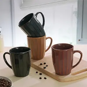 Lifelong Ceramic Coffee Mug Set | Stylish & Durable