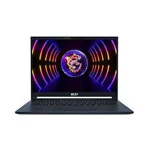 MSI Stealth 14 Studio, Intel 13th Gen i7-13700H, 36CM FHD+ 165Hz Gaming Laptop (16GB/1TB NVMe SSD/Windows 11 Home/Nvidia GeForce RTX4050, 6GB GDDR6/Star Blue/1.7Kg)