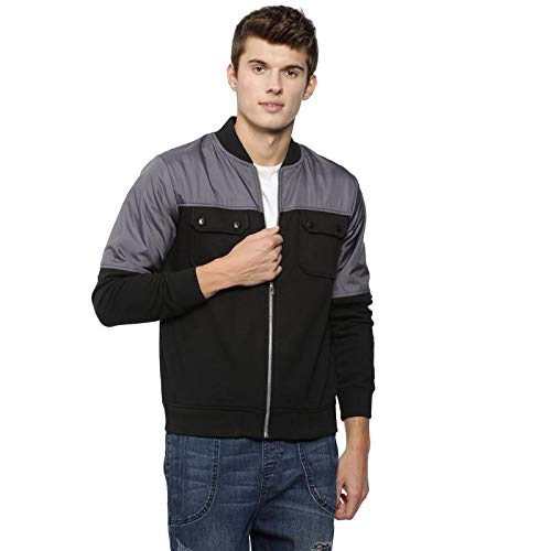 Campus Sutra Full Sleeve Solid Men's Casual Jacket