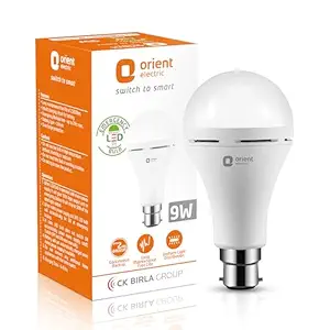 Orient Electric 9W Emergency LED Bulb | Rechargeable LED Light