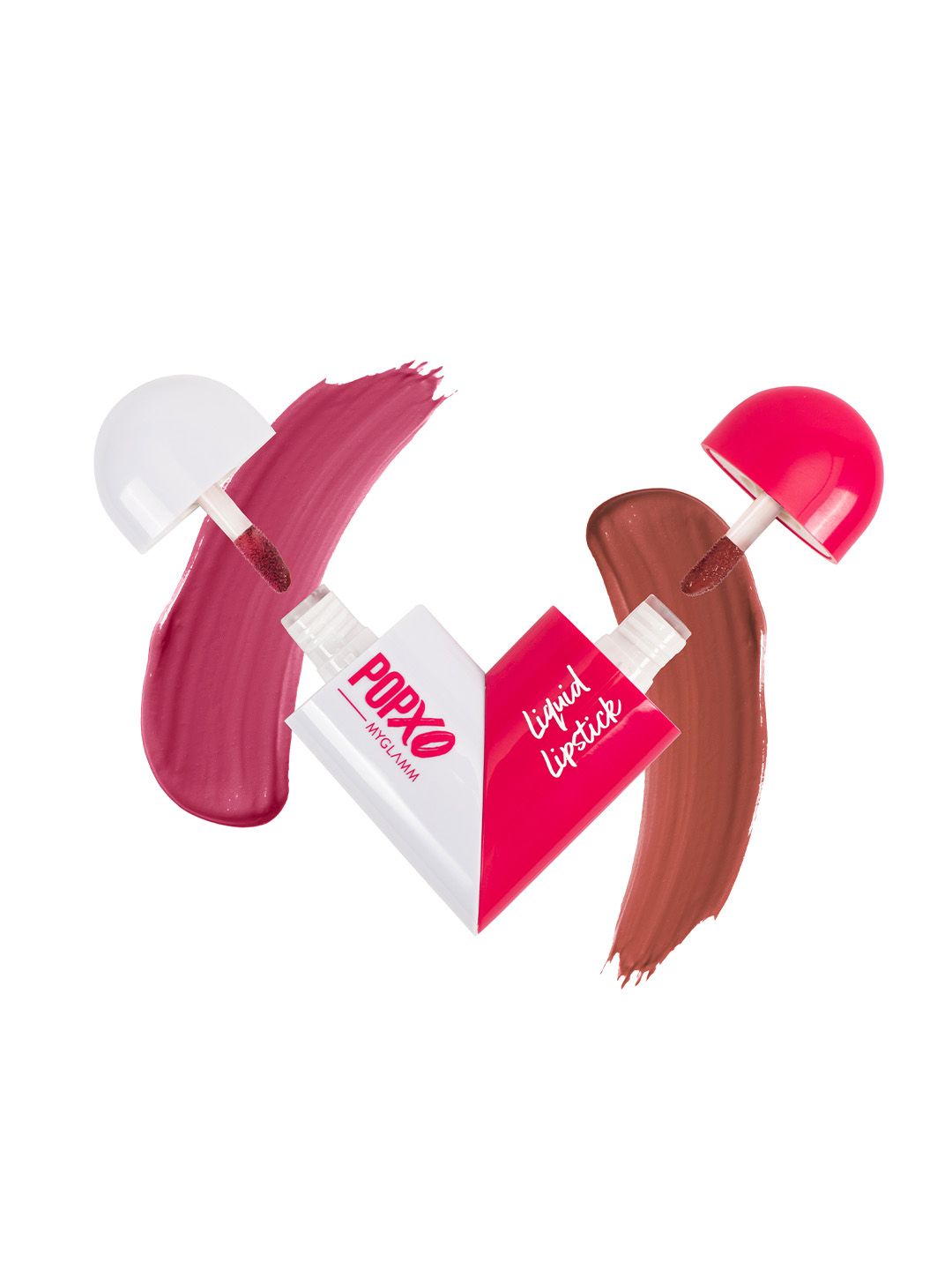 POPxo Liquid Lipstick & Lipgloss Love Kit 2.5ml Each - Partner in Crime