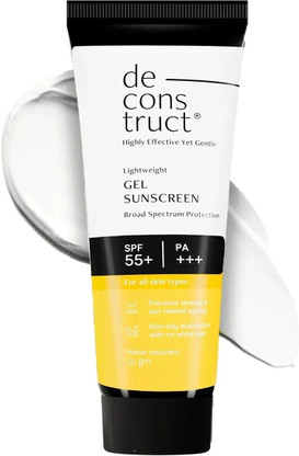 Deconstruct Sunscreen - SPF 55+ PA+++ Lightweight Gel Sunscreen