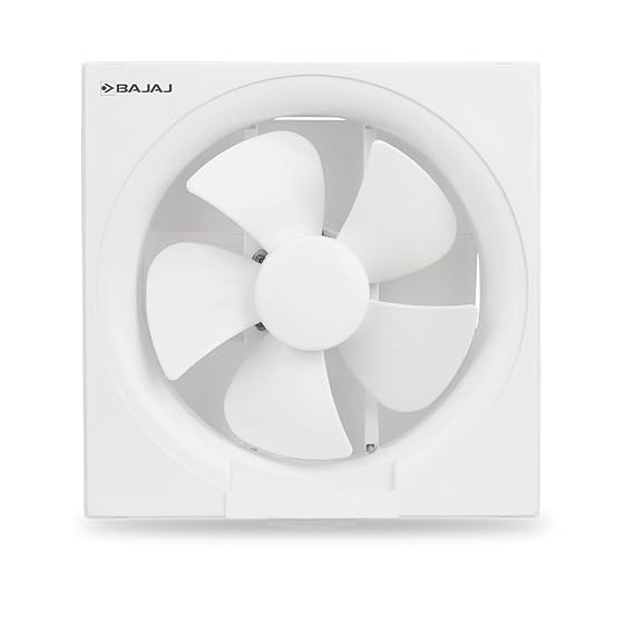 Bajaj AirOut 250 MM 4 Star Dom Exhaust Fan | Aerodynamaically Designed Blade