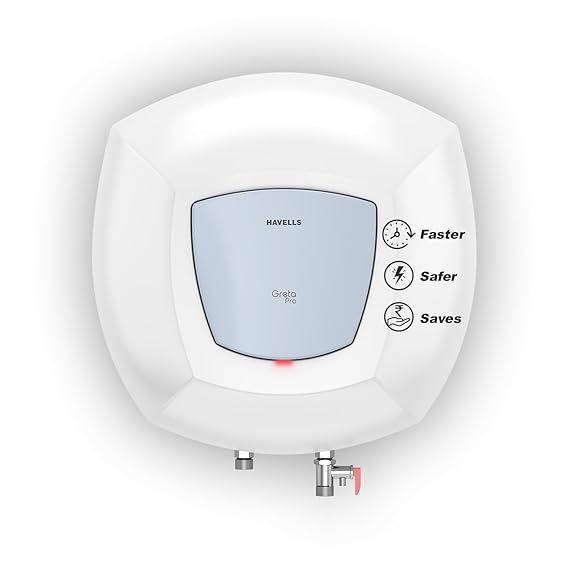 Havells Greta Pro 15L Storage Water Heater: Faster Heating & Safety