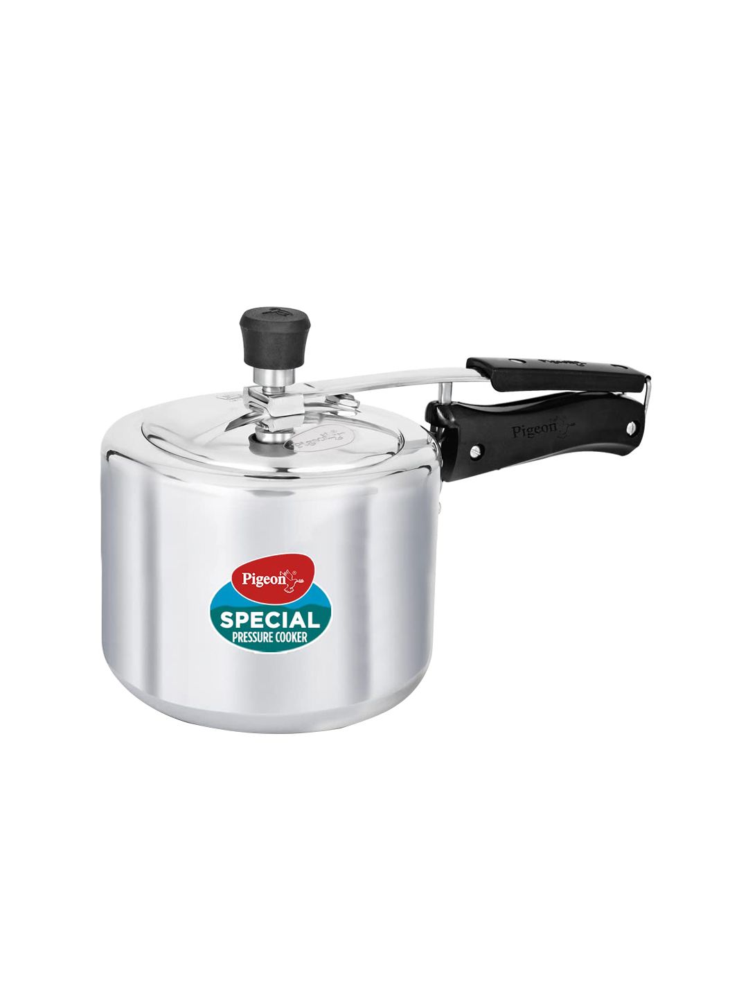 Silver Aluminium Inner lid 3L pressure cooker with induction base