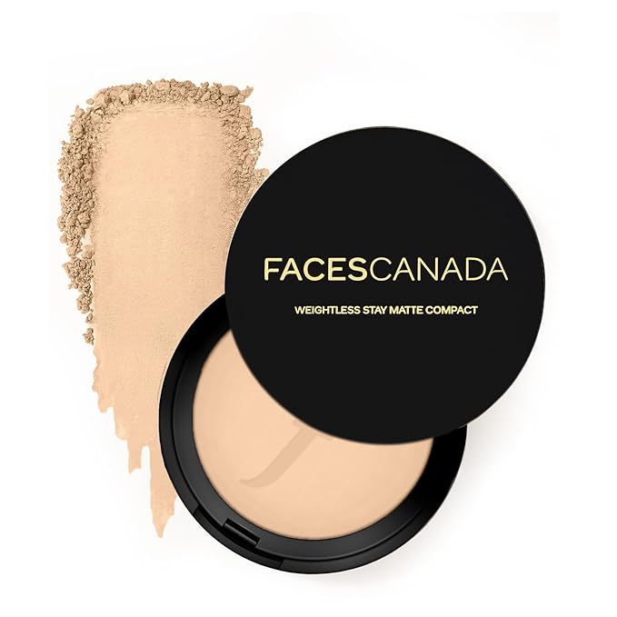 FACESCANADA Weightless Stay Matte Finish Compact Powder