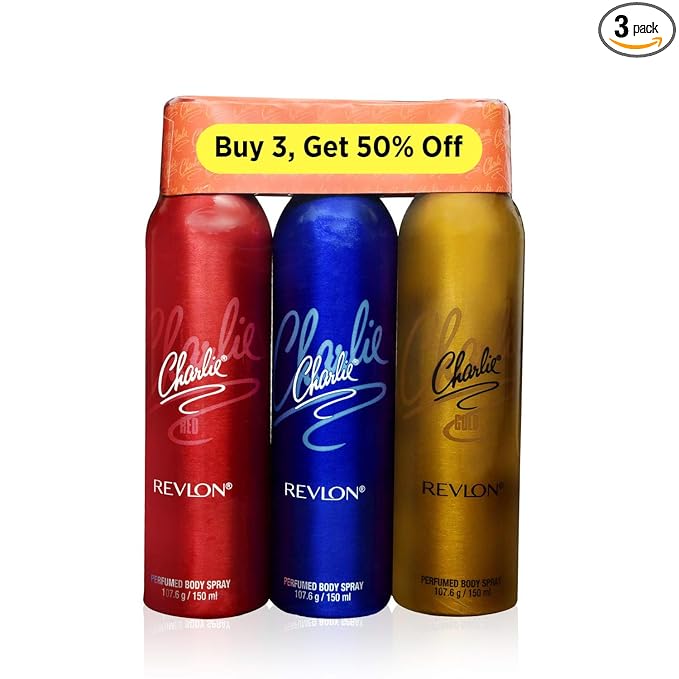 Revlon Charlie Deodorant For Women (Combo Of 3)