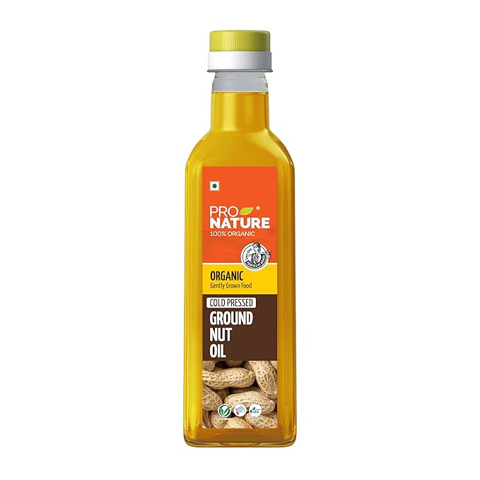 Pro Nature 100% Organic Groundnut Oil, 500ml
