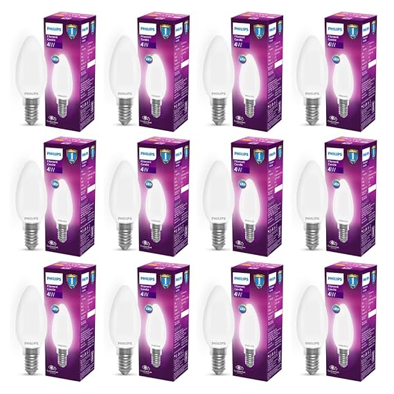 PHILIPS 4-watt Filament Candle LED Bulb | Bulb For Home & Decoration