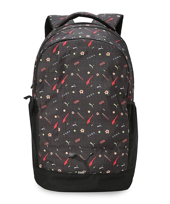 Puma, Unisex-Adult, Ignite Backpack, Black-AOP, (9157602)