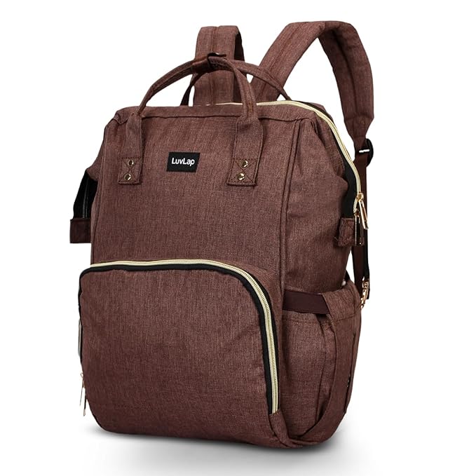 LUVLAP Lily Multifunctional Waterproof Diaper Bag for Mothers Travel