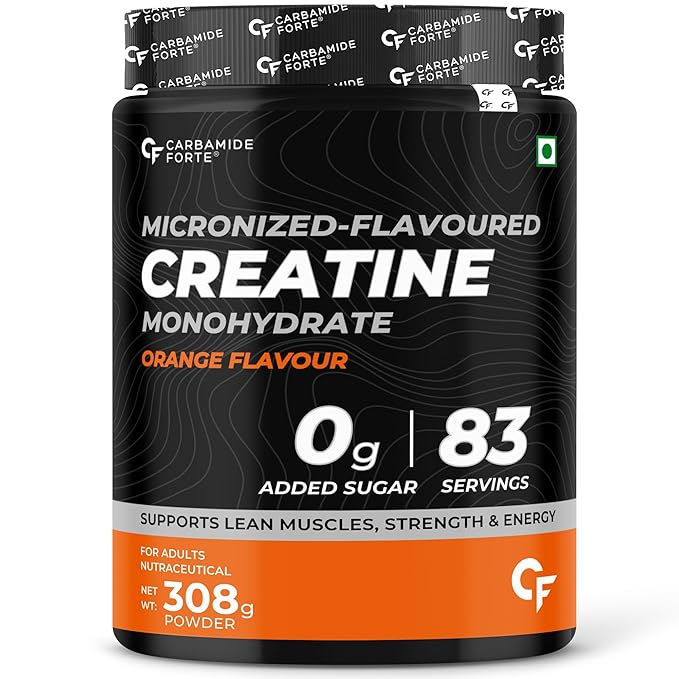 Carbamide Forte Creatine Monohydrate Powder | Micronized Creatine Monohydrate 308gm