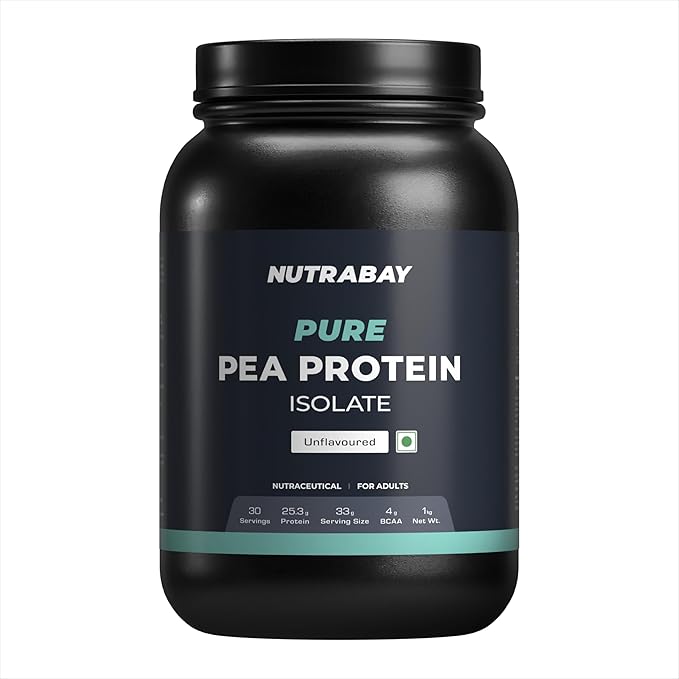 Nutrabay Pure Pea Protein for Muscle Growth & Recovery
