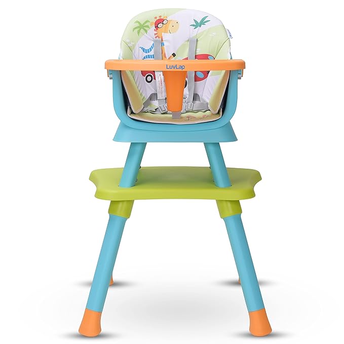 Luv Lap Multifunction 6in1 Baby High Chair, Used as Baby High chair, Booster chair