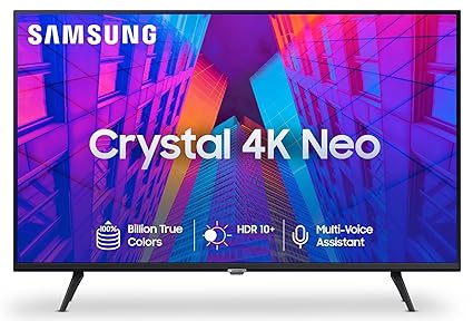 Samsung 138 cm (55 inches) Crystal 4K Neo Series Ultra HD Smart LED TV UA55AUE65AKXXL (Black)