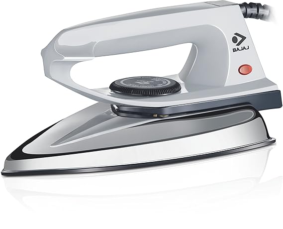 Bajaj DX 2 600-Watt Light Weight Dry Iron | 180 Degree Swivel Cord