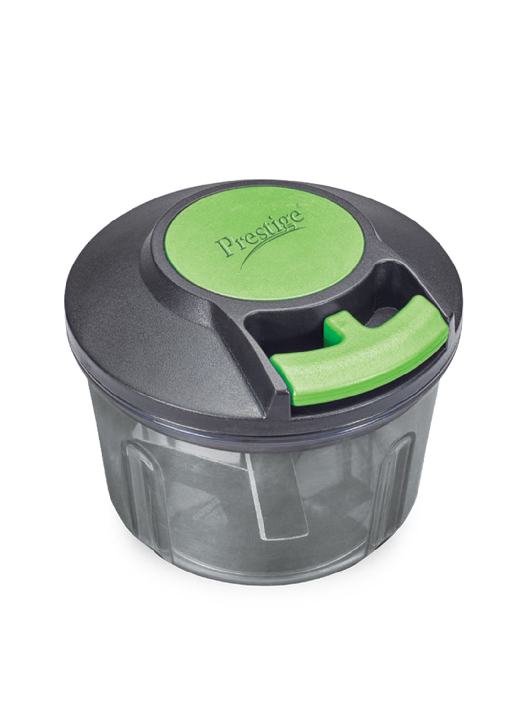 Black & Transparent Veggie Cutter with 3 Stainless Steel Blades