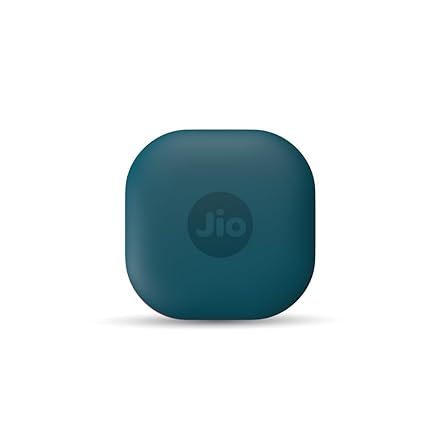 JioTag Air for iOS (Blue) Worldwide Tracker, Pair with Apple Find My