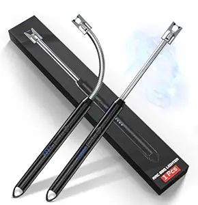 RORIAN Gas Lighter for Kitchen Use | C-Type Rechargeable Electric Lighter