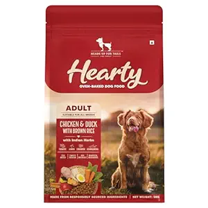 Hearty by HUFT Adult Dry Dog Food | Oven-Baked Chicken & Duck