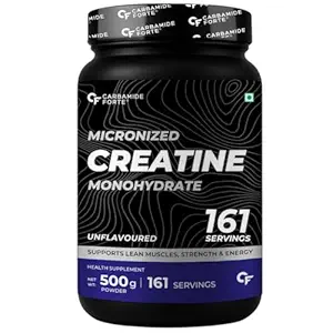 Carbamide Forte Creatine Monohydrate Powder | Micronized Monohydrate Supplement