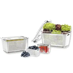 Steelo SoFresh Plastic Fridge Food Storage Containers