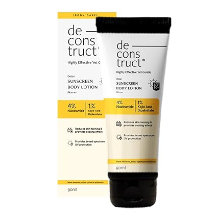 Deconstruct Detan Sunscreen Body Lotion SPF 50 PA++++