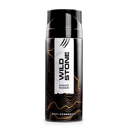 Wild Stone Night Rider Deodorant for Men, 165ml