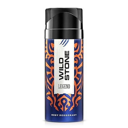 Wild Stone Legend Long-Lasting Body Deodorant Spray for Men, 225ml