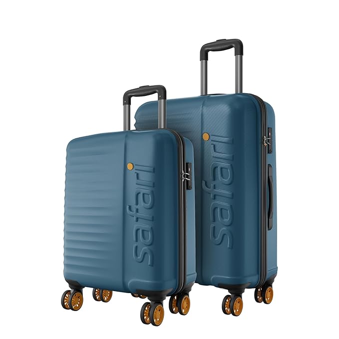Safari Insignia 8 Wheels Set of 2 (Cabin + Medium) Trolley Bags