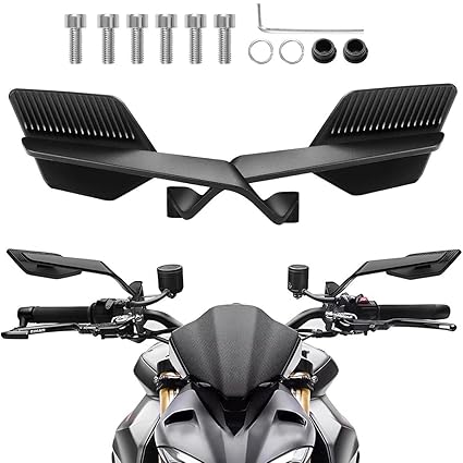 OTO2EYE Universal Motorcycle Wing Mirror With Fully Rearview