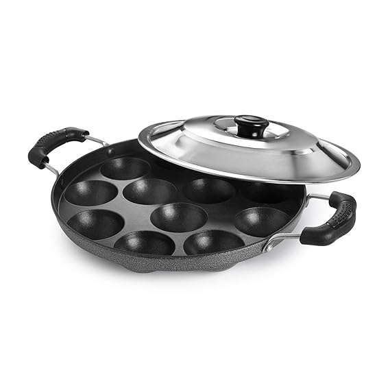 CELLO Non-Stick Appam Maker | Premium Quality Construction